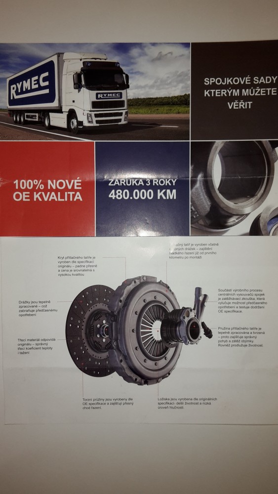 Spojka — náhradní díl z nabídky